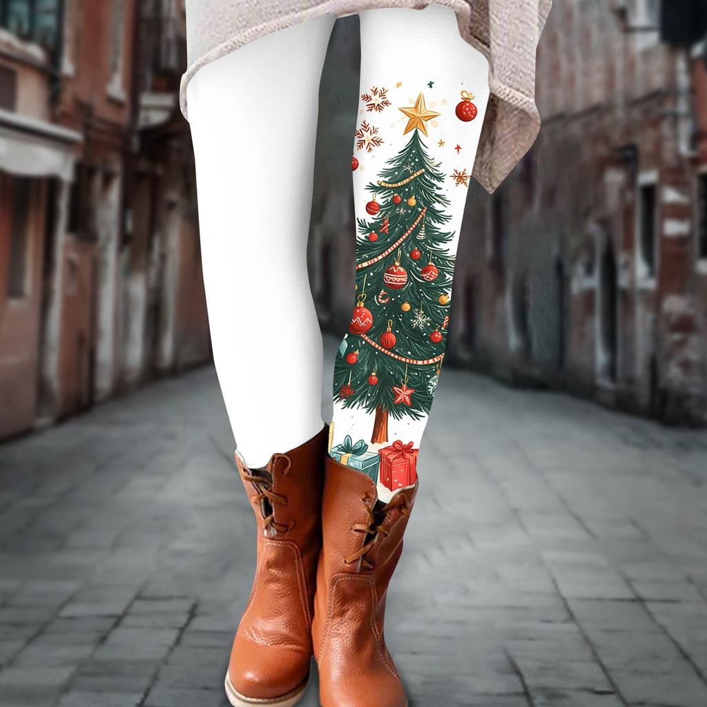 Женские брюки, эластичные мягкие хлопковые леггинсы с принтом, повседневные домашние пижамы