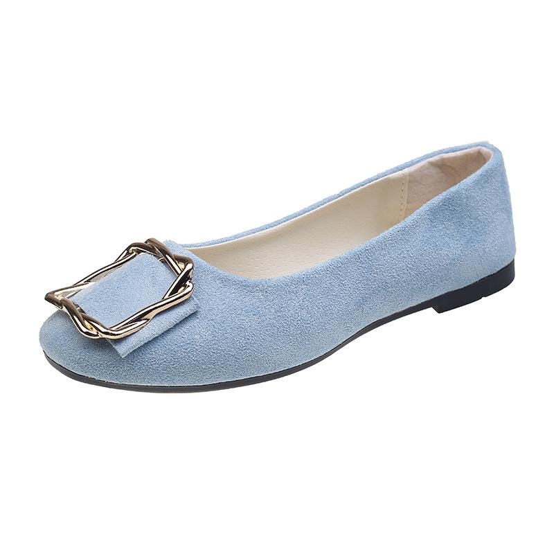 Женская обувь. Туфли на плоской подошве. Удобные повседневные туфли без шнуровки с квадратным носком большого размера, разноцветные.