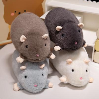 Милая Милая Маленькая Мышка Кукла Плюшевая Игрушка Кукла Хомяк Детская Компания Успокаивающая Подушка Тряпичная Кукла