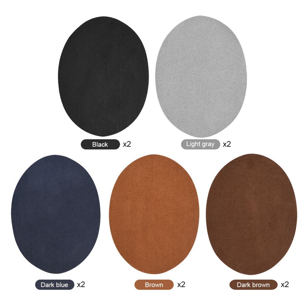 10pcs PU Leather Elbow Fabric Decal es 5 Colors Sew On Fabric Decal es  For Clothes