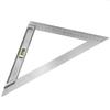 Carpenters Square Creative Portable Metal Measuring Square Carpenter Right Angle Square Protractor Gauge Layout Measuring Tool