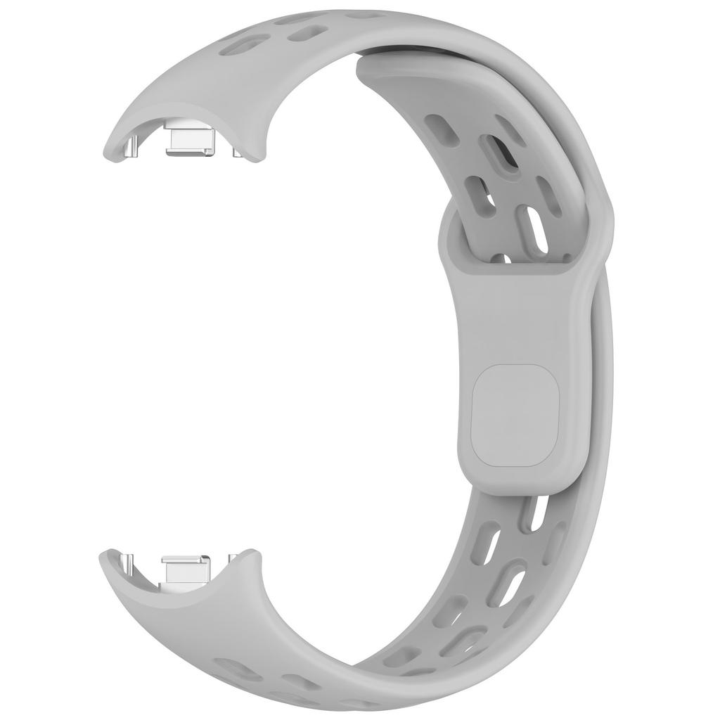 Силиконовый ремешок для Xiaomi Smart Band10 9 8 NFC Спортивный резиновый браслет ремешок для часов pulseira correa Xiaomi Mi Band 10 9 8 NFC Аксессуары