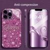 Красочный гальванизированный стеклянный чехол для телефона iPhone 17 16 15 14 13 12 11 Pro Max Plus 16E 17Air