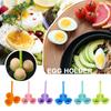 Egg Holder,Steamed Egg Tray Steaming Or Boiling Egg,Silicone Egg Holder Egg Poaching For Kitchen Gadgets Dining Kitchen Tools