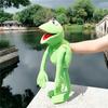 Excellent Fully Filled Brightly Colored Plush Doll Mini Cartoon Frog Stuffed Toy for Kids