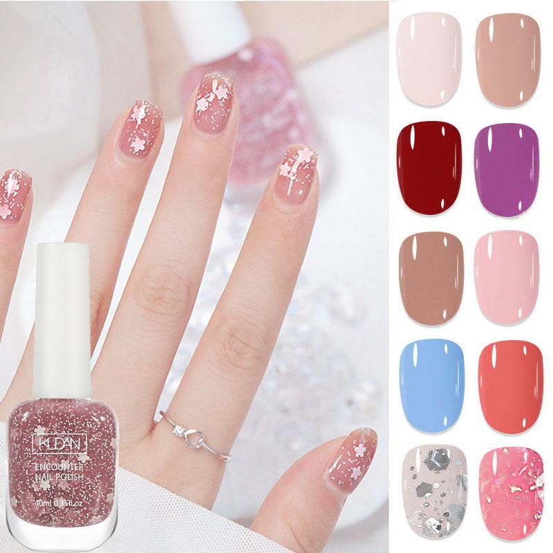 New Ladies Nail Polish Quick Drying No Odor Manicure Nail Polish Student Girl Nail Polish