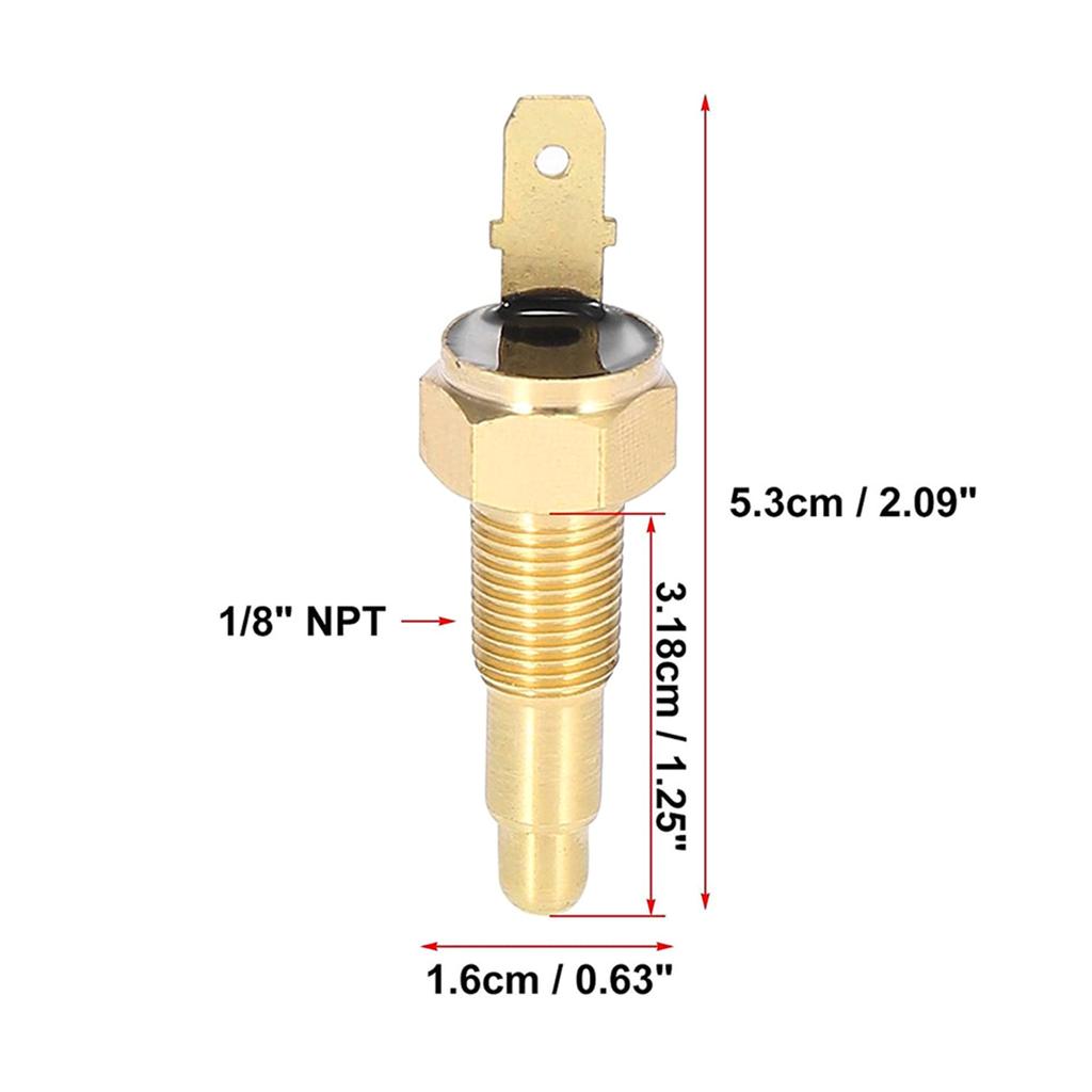 Electric Radiator Coolant Fan Water Temperature Thermostat Switch Temp Sensor Compatible For Quad Motorcycle Accessories