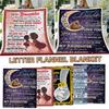 Letter Flannel Blanket Comfortable Wrap Blanket Perfect Letter Blanket