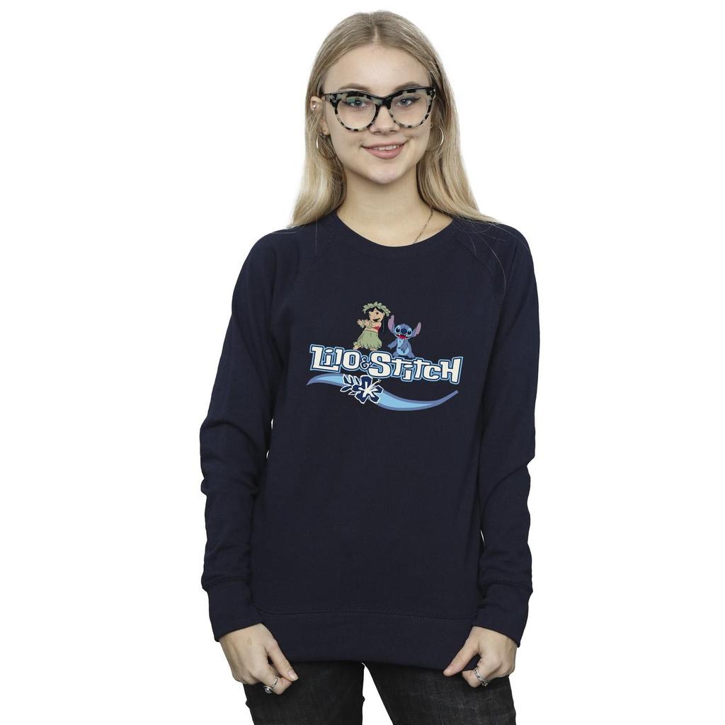 Disney Womens/Ladies Lilo And Stitch Characters Sweatshirt