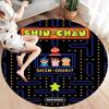Crayon Shinchan Round Area Rug Carpet Rug For Living Room Bedroom Sofa Playroom Decor Nonslip Floor Mat