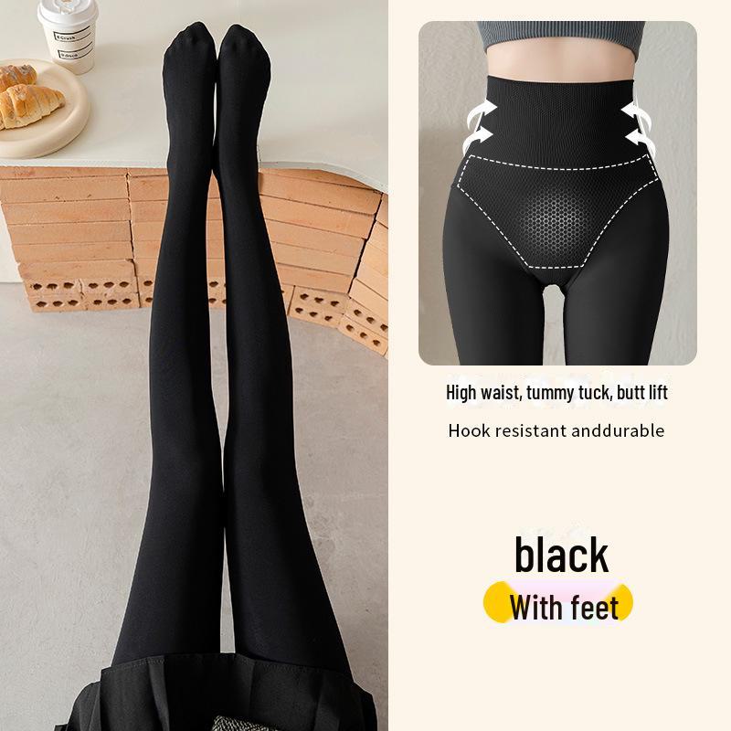 «Женские бархатные теплые колготки с защитой от зацепов — прозрачные, легкие чулки и утолщенные леггинсы для верхней одежды»