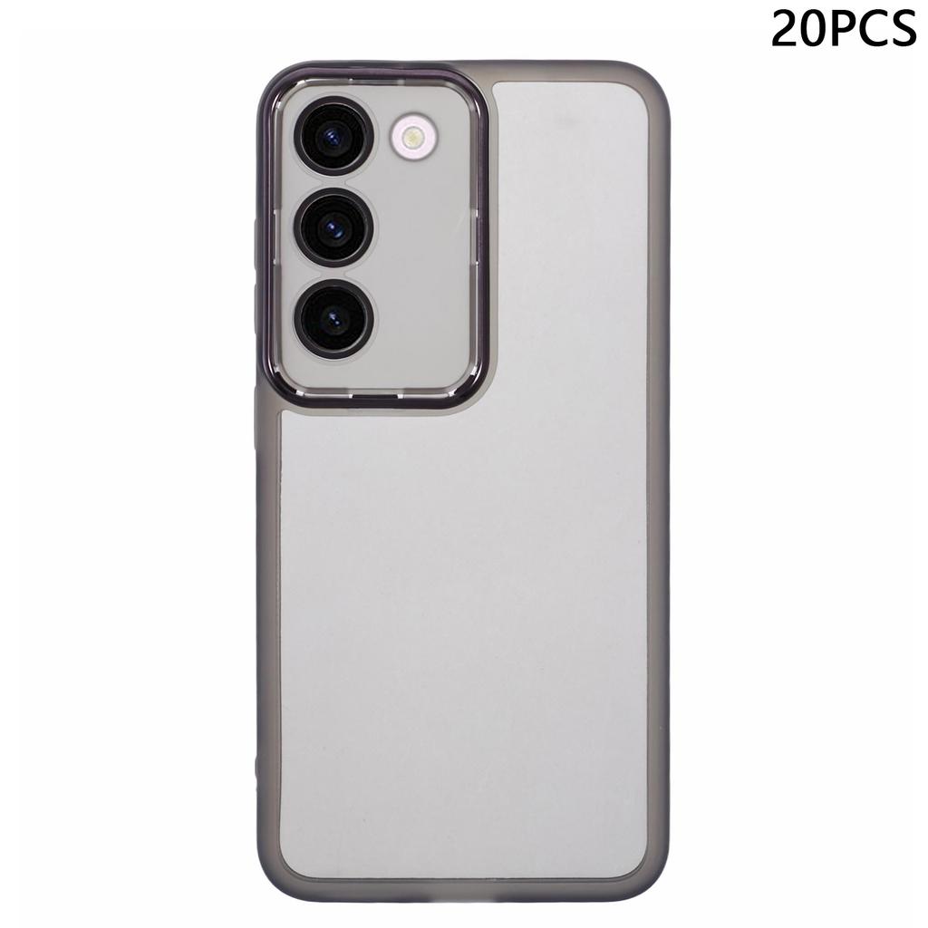 Bulk Purchasing 20Pcs For Samsung Galaxy S23+ Case Electroplated Camera Frame TPU Phone Cover Precise Cutouts
