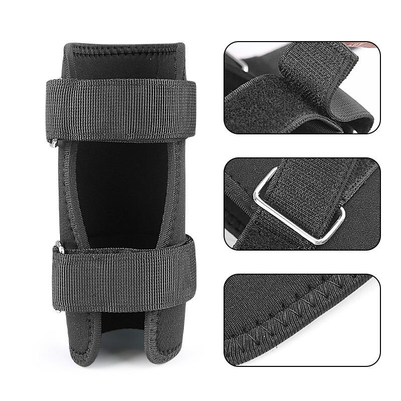 Wrist Fixed Bracer Wrap Pressurized Velcro Adjustable Kettlebell Forearm Pads Fitness Sports Protector
