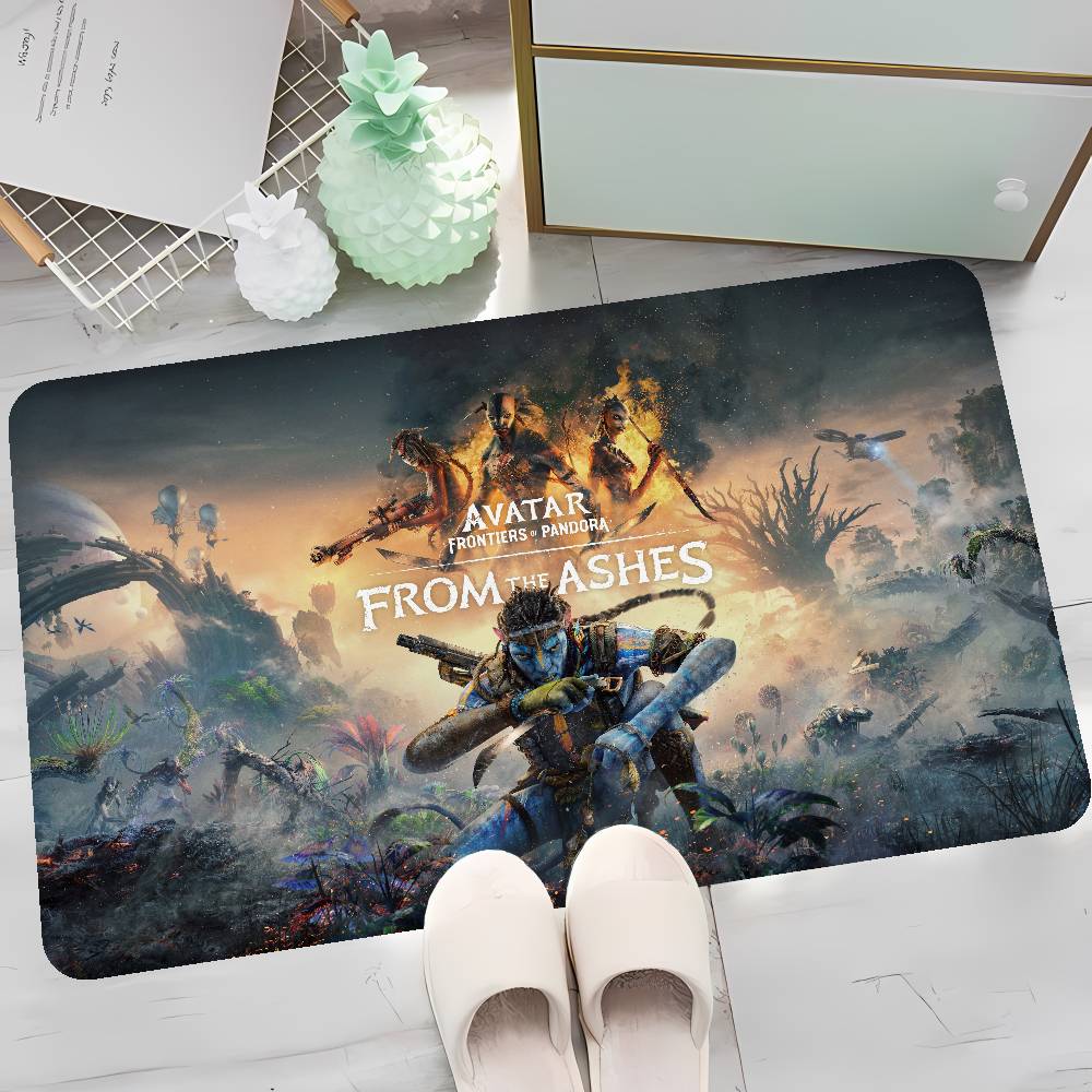 Sci Fi Movie A-Avatar F-Fire And A-Ash Door Mat Nordic Style Bedroom Living Room Doormat Home Balcony Anti-Slip Alfombra