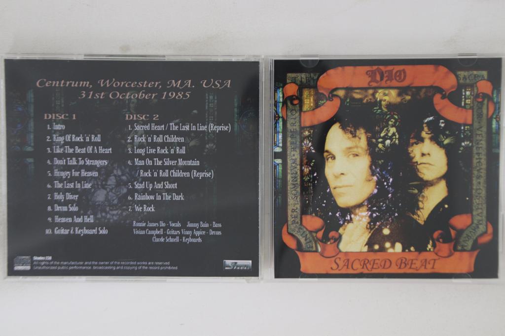 CD DIO - Sacred Beat SHADES238 SHADES 2010 Japan Metal Used