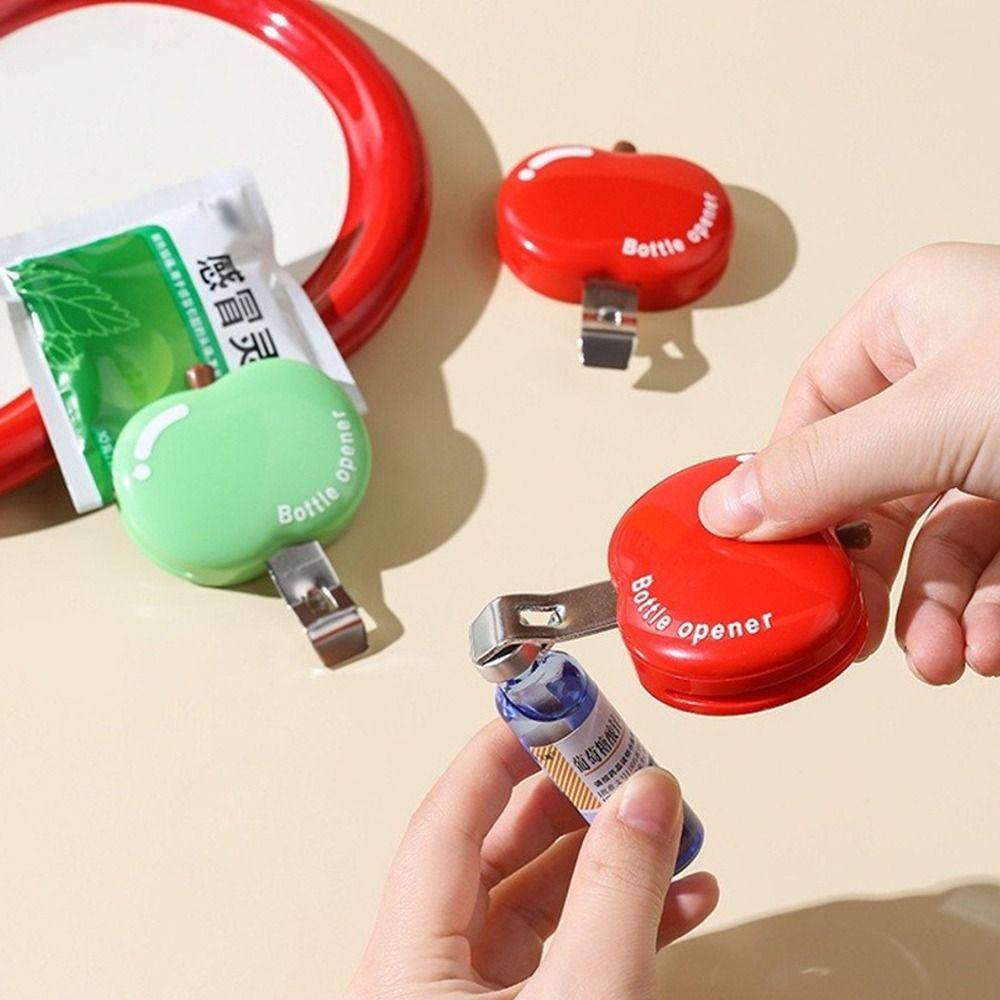 Multi-functional Oral Liquid Bottle Opener Magnetic Bottle Opener Oral Liquid Bottle Tool Medicine Bottle Opener Portable
