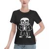 Мягкая Удобная Футболка Undertale Xvii Унисекс Харадзюку Винтажный Унисекс Топ