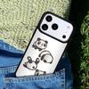 Cute Panda Fashion Phone Case Cover for IPhone 11 12 13 14 15 16e 17 Pro Max Coque for IPhone 17 Air