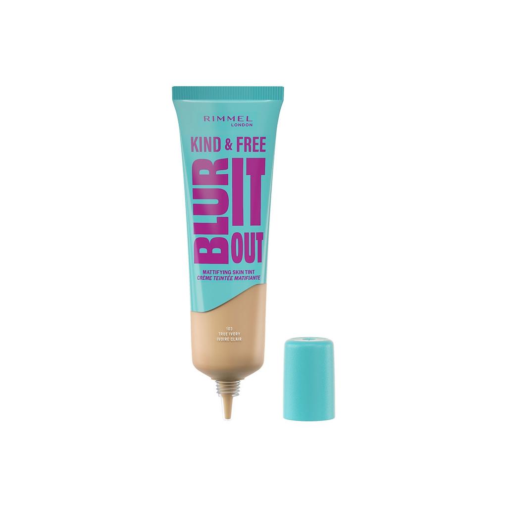 Rimmel Kind & Free Blur It Out Light Matte Foundation 103 True Ivory