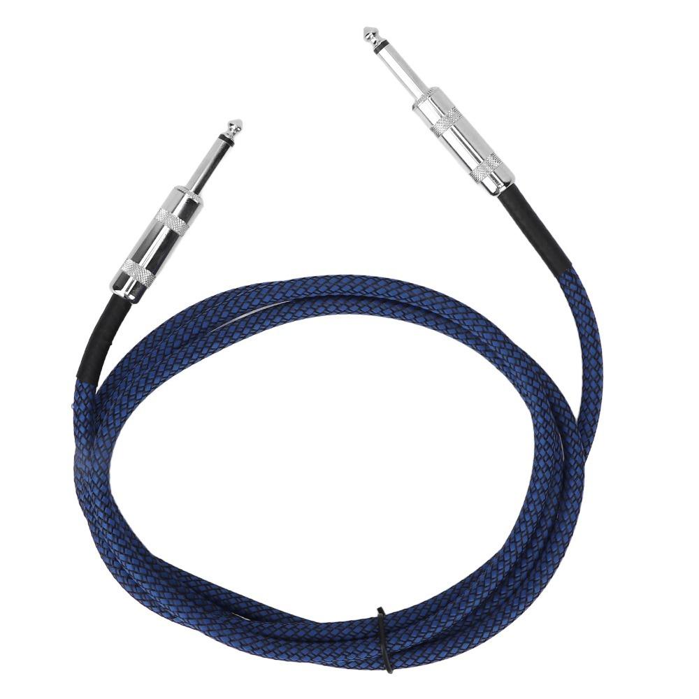 Noise Reduction 1/4 Inch Cable Plug and Play 6.35mm Instrument Cable Guitar Cable  Studio Recording