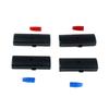 BDP88-13 4 Pcs Air Conditioner Climate Control Panel Up Down Button Cover Set for BMW X5 E53 2000-2006 E39 1996-2003 64116915812