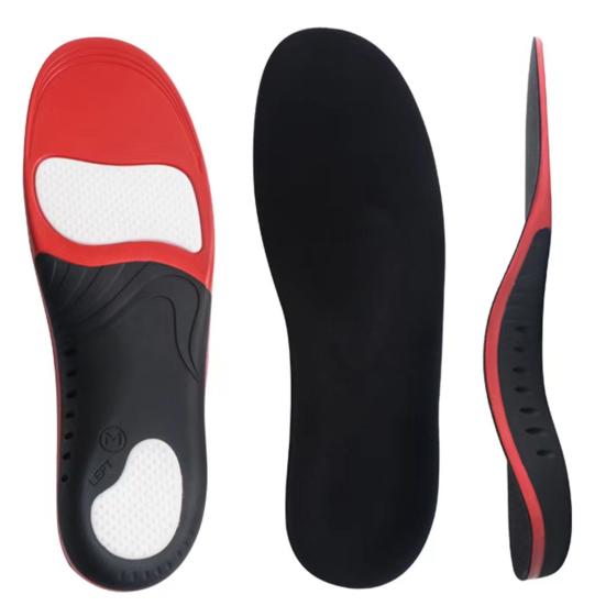 Стельки при подошвенном фасциите для мужчин и женщин, усиленная поддержка, высокий свод, плоскостопие, боль, ортопедические стельки, 220+ фунтов, дышащие