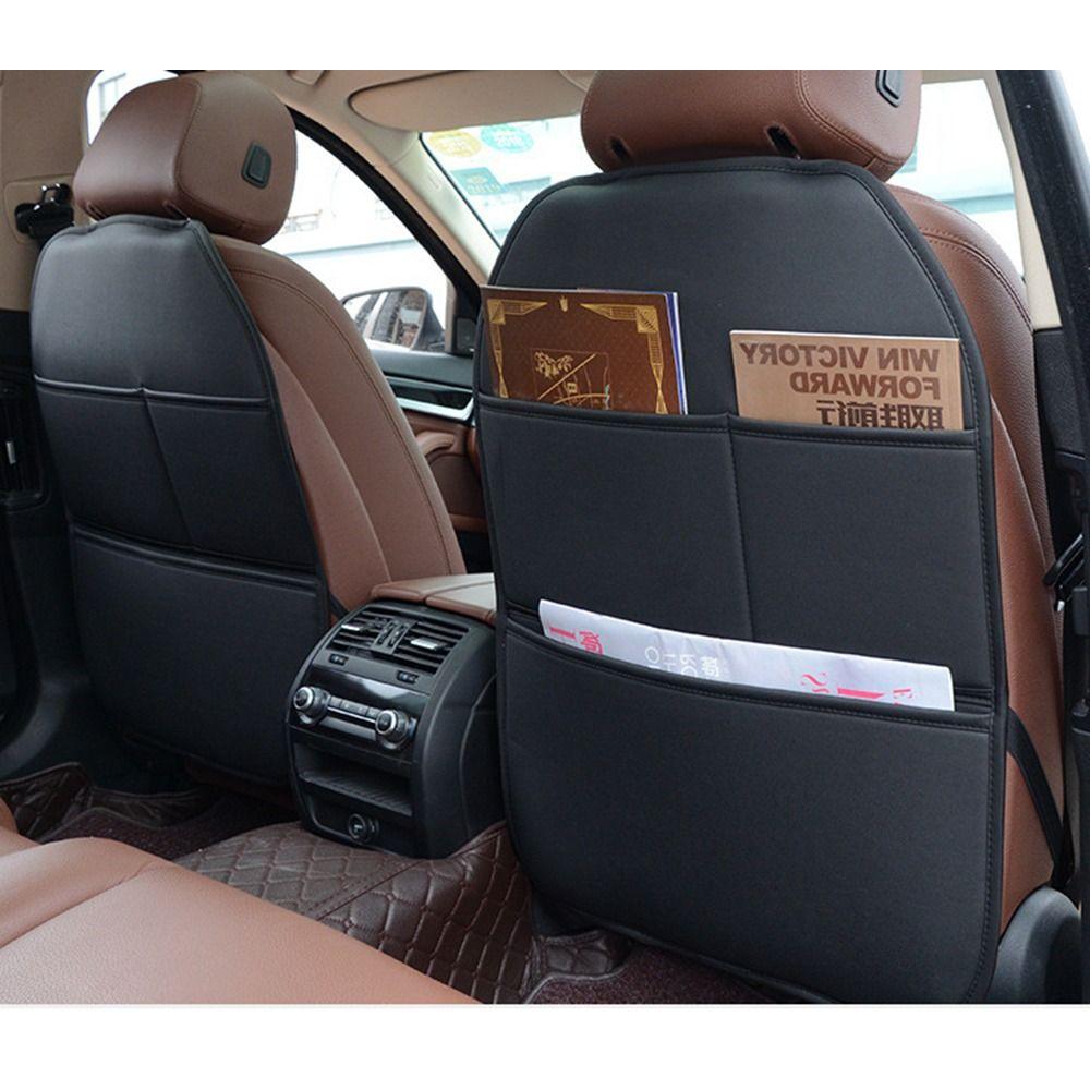 PU Leather Car Back Seat Protective Cover Waterproof Seat Anti Dirty Pad Children's Back Seat