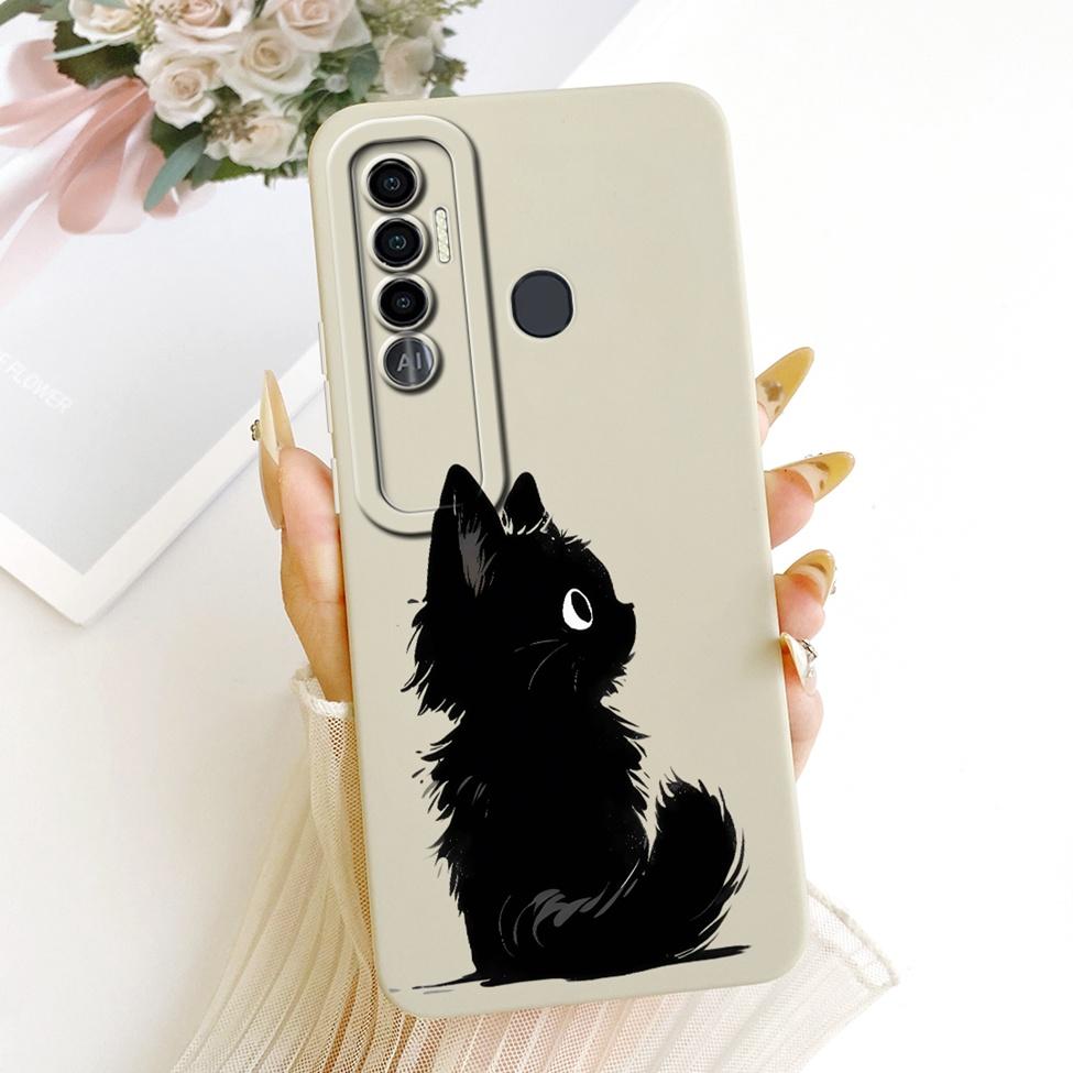 Чехол для Tecno Spark 7 Pro Чехол Модный Мультяшный Милый Смешной Расписной Силиконовый Чехол для Телефона Для Tecno Spark 7Pro