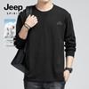 Мужская хлопковая толстовка с круглым вырезом и длинным рукавом JEEP SPIRIT