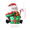 1pc 3D Gift Box Santa Claus Foil Balloons Gift Box Elk Balloon Christmas Decorations for Home Navidad 2025 Decor