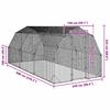 Vidaxl Kurnik Dla Kur, 2,5X6X2,25 M, Stal