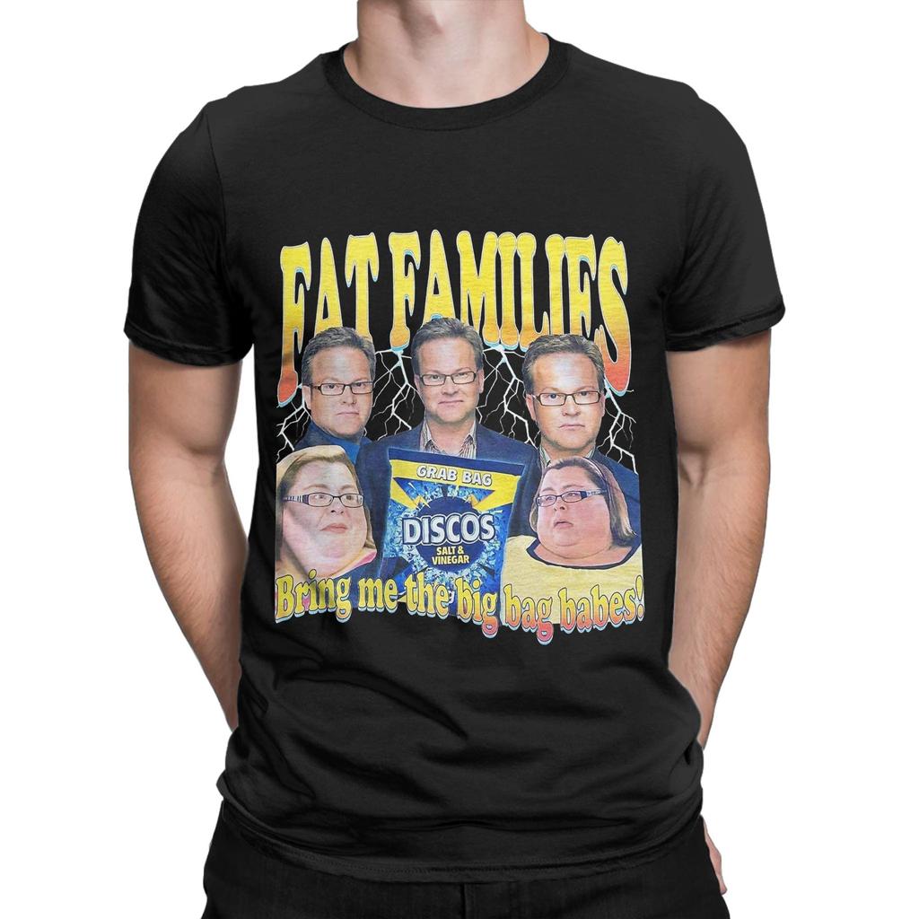 FAT FAMILIES T Shirt Summer Bring Me The Big Bag Babes Cotton T-Shirts For Men Harajuku Loose Tshirt Sleeve Streetwear Top Tees