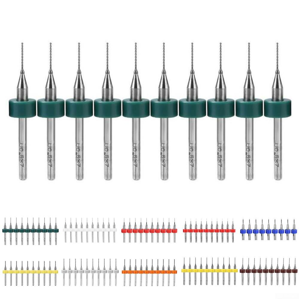 10*/набор микроспиральных сверл из карбида вольфрама PCB и концевые фрезы Circuit HQ