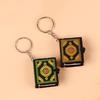 Healthy Bodycare Unisex Mini Quran Arabic Pendant Keychain Bag Car Hanging Key Ring Birthday Gift