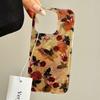 Vintage Red Rose and Butterfly Feather Texture  Phone Case for iPhone 17 16 15 14 13 12 11 16E Series Pro Max Plus