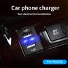 For Honda Cars 4.2A Dual USB Socket Car Charger Phone Power Adapter With LED Light 12V 24V For CIVIC CROSSTOUR CRV ODYSSEY