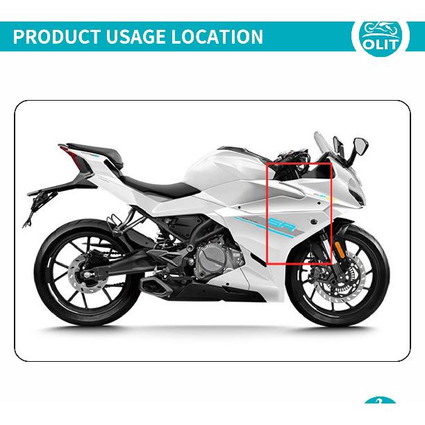 Для CFMOTO Нижняя траверса 250SR-FUN Рулевая колонка CF250-6 CF250SR-FUN Зажим передней вилки Мотоцикл Оригинальные запчасти