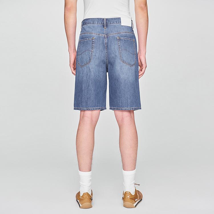 Lee SS25 Denim Shorts Men's Medium Blue LMB100903207644A08140