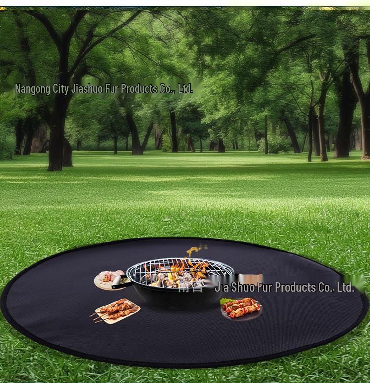 Outdoor Double-Sided Fireproof Mat: Barbecue, Picnic, Camping, Car-Mounted Storage Heat Insulation Pad