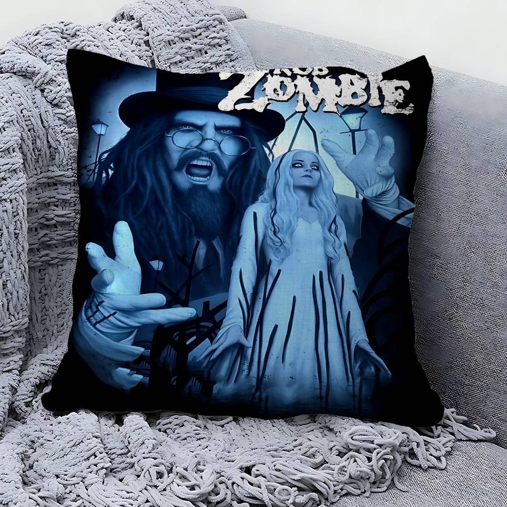 Rob Zombie Personalized Pillow Cover Kids Bedroom Wild Party Decor Pillowcase kid Birthday shower Gift
