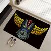 Floor Mat Eco Flannel Doormat Non-Slip Odorless Indoor Soft Short Plush Floor Rug Anime U-UFO Robot Goldrake