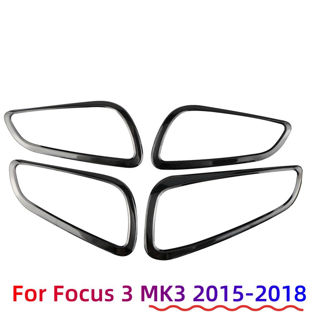Декоративная рамка-накладка на внутреннюю ручку двери автомобиля для Ford Focus 3 MK3 2015 - 2018 Накладки на чашу внутренней двери Аксессуары