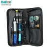 Bakon BK606A Мощный 90 Вт Портативный Электрический Паяльник, Набор, Регулируемая Температура, 13 Предметов, Белый Свет, Новая Модель.