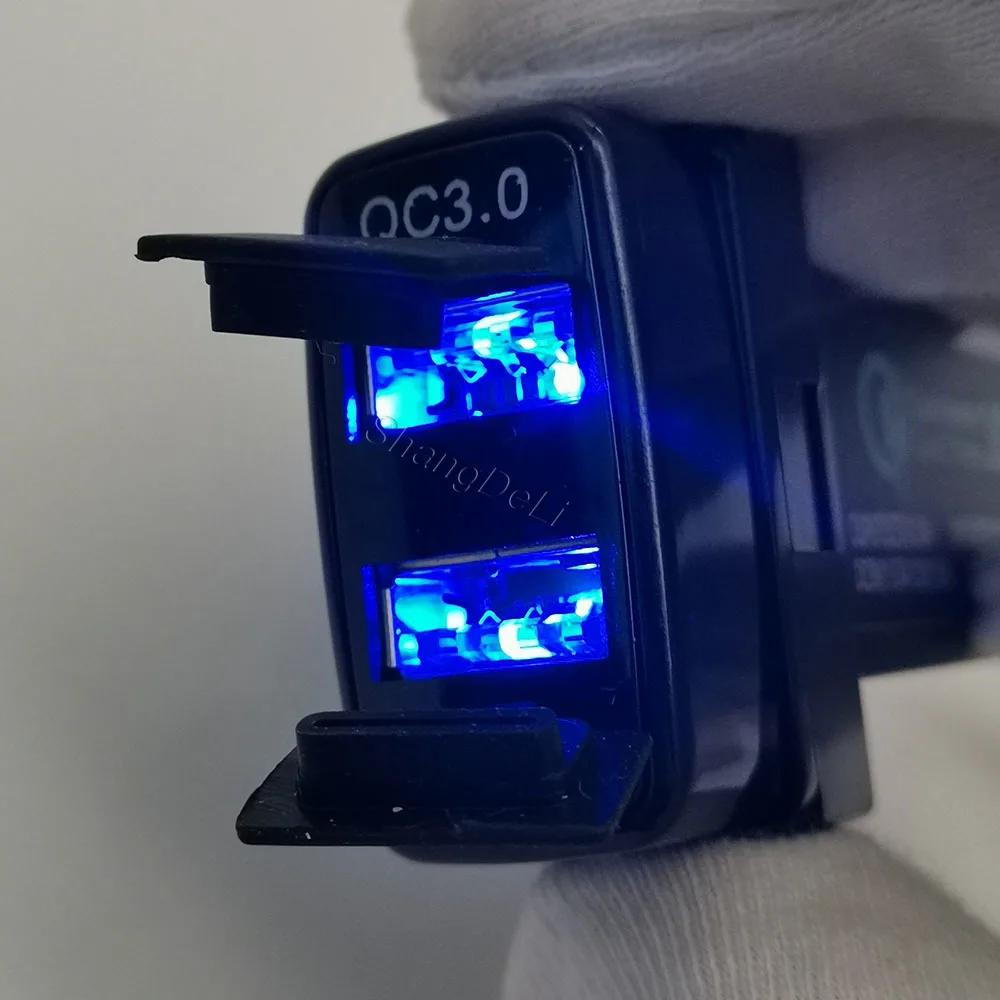 1 шт. Автомобильный двойной USB-зарядник, гнездо, подходит для MITSUBISHI ASX Lancer Outlander Pajero, Автоаксессуары