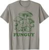 Vintage Mushroom Graphic Tee - Fun Guy Fungi Design
