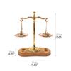 Mini Balance Toy Model Antique Justice Scale Model Classic Simulation Balance Scale  Pretend Play