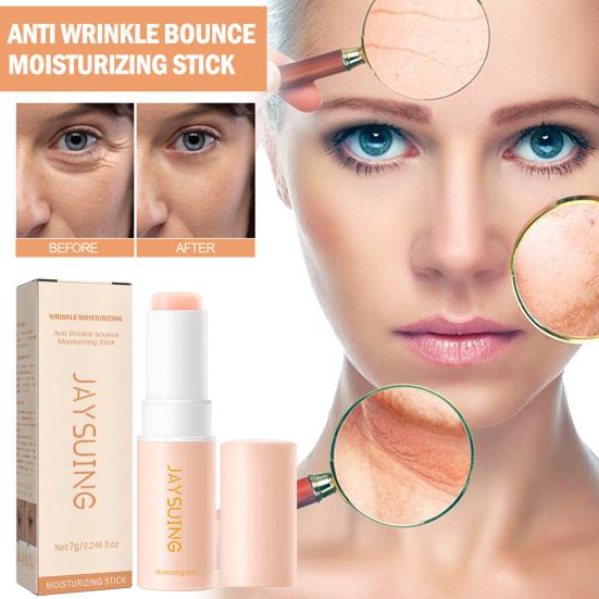 7G Anti Wrinkle Bounce Stick Питательный увлажняющий укрепляющий крем для глаз Стик против морщин для стойкого макияжа и молодой кожи