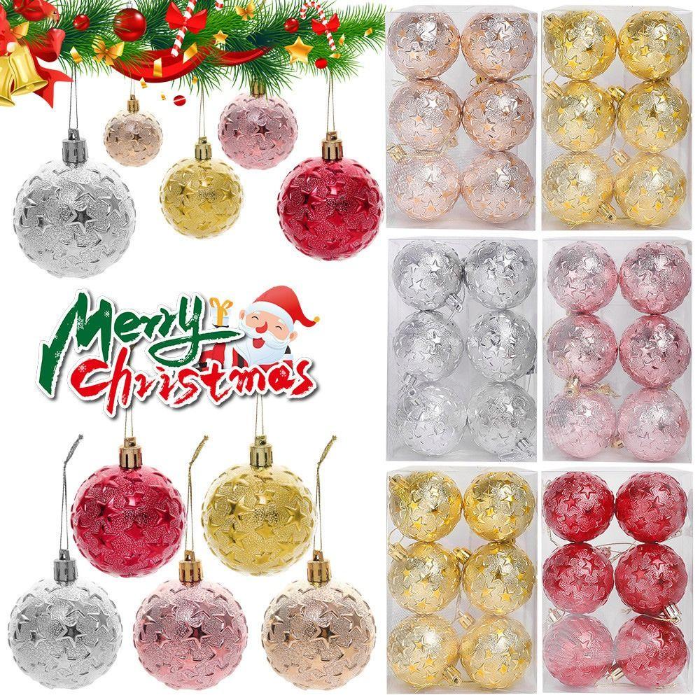 Рождественский подарок Рождественский шар для украшения Гальванизированные подвесные украшения для рождественской елки