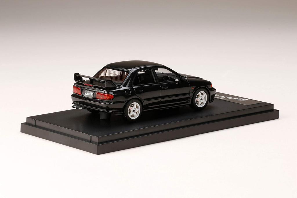 Hobby Japan MARK43 Mitsubishi Lancer GSR Evolution III Пиренейский черный Готовое изделие PM43127BK 1/43 (CE9A)