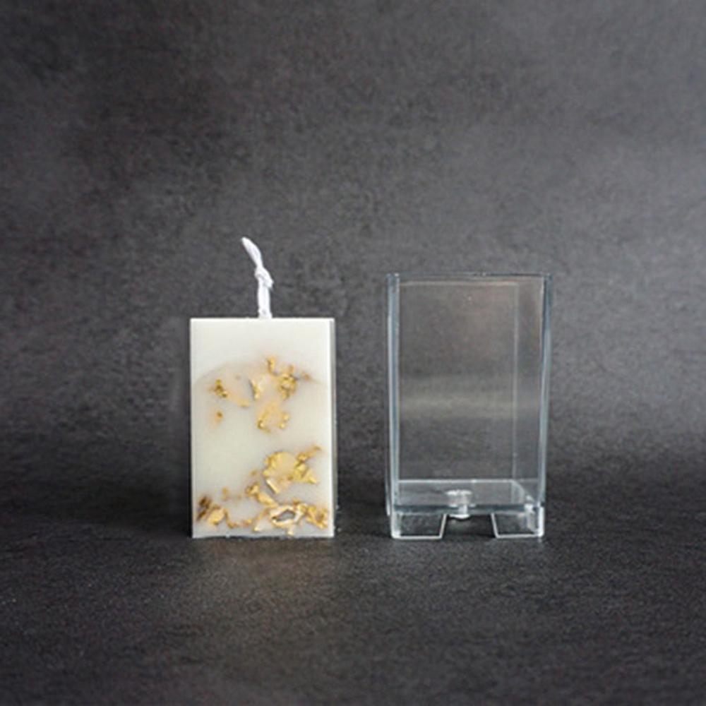 DIY Soy Ice Flower Embossed Ornaments Columnar Candle Mold Aromatherapy Wax Model Home Deor